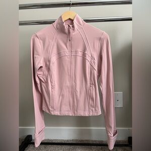 Lululemon Women's Pink Haze Cropped Define Jacket (Nulu)